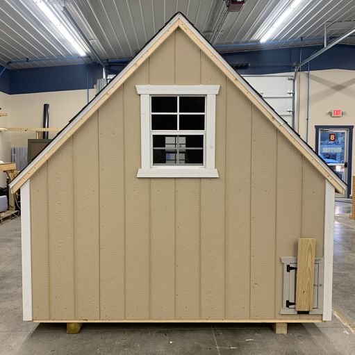Little Cottage 8x10 Value A-Frame Chicken Coop w/ Floor Kit (8X10 VAFC-WPC-FK)
